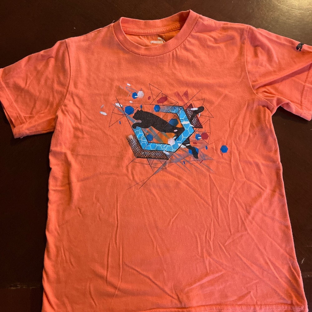 Puma/tee shirt in orange